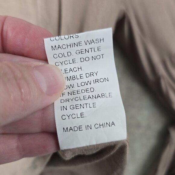 Womens S Blush Bell Sleeve Top Rayon/Spandex Small - Picture 4 of 7